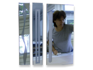 Formgestrahlte Spiegel